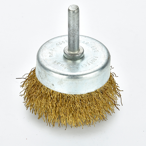 DELUN 3-4 Inches Wire Wheel Cup Brush Set Drill Wire Brushes for Fast Cleaning Rust Or Multipurpose Grinding