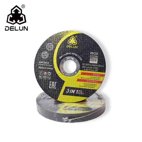 DELUN China Factory High Performance 125mm 5 Inch Abrasive Metal-cutting Disc