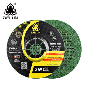 DELUN China Factory on Sale 4 Inch Grinding Wheel for Polishing with EN12413 Standard for Angle Grinder