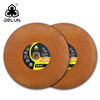 DELUN China Manufacturer Best Quallity Standard 355 mm Yellow Color Cut Off Wheel On Bench Grinder