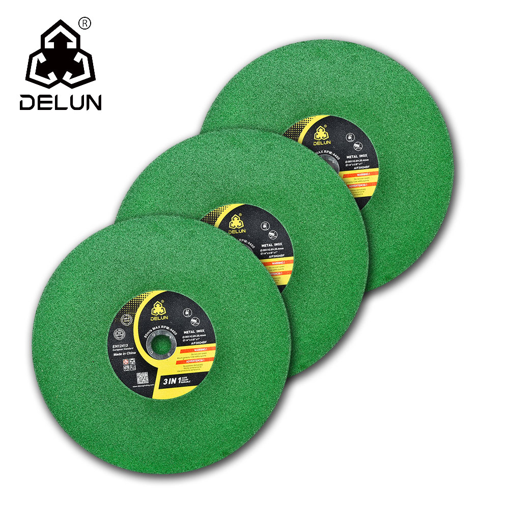 DELUN China Supplier International Standard 14 Inch 355 mm Aluminum Diferencia Entre Disco De Corte Y Desbaste