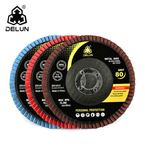 DELUN 7in Flap Disc ISO9001 with direct factory price and Best-selling modity